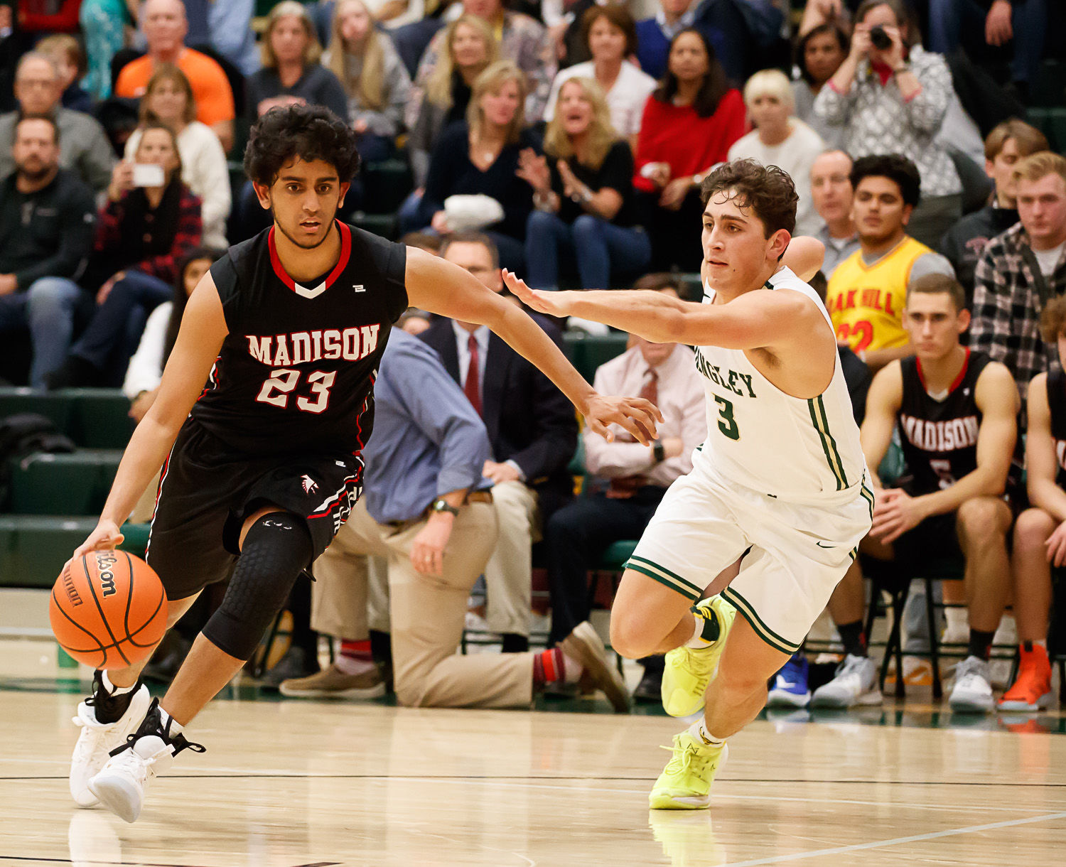 Langley vs. Madison boys basketball 15